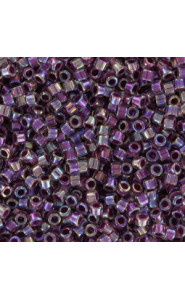 Miyuki delica Beads 11/0 - Raspberry Lined crystal ab DB-56